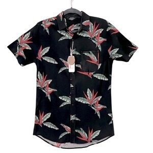 Vintage Re-Mastered Button Down Hawaiian Shirt Sz XS NEW WITH TAG